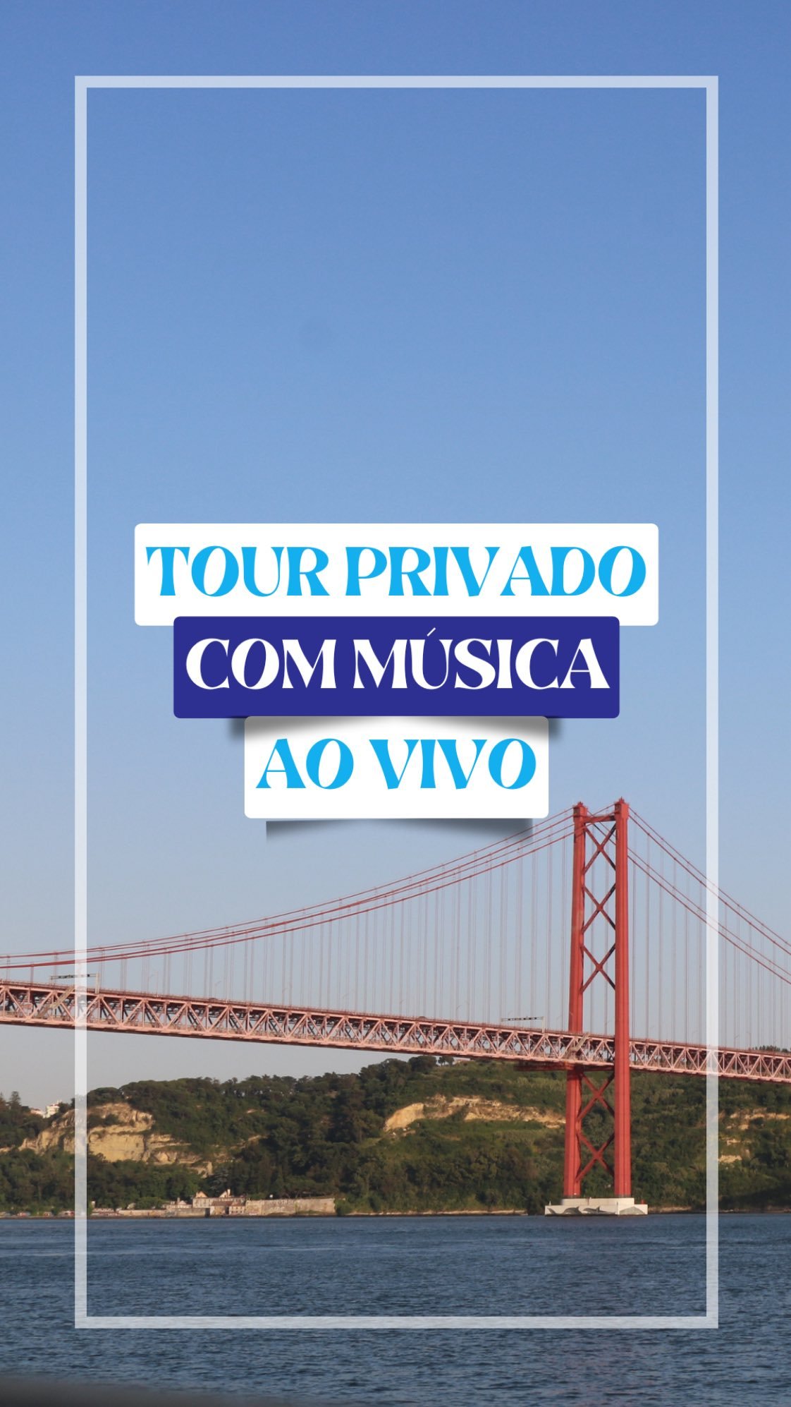 Procura uma experiência inesquecível em Lisboa? Embarque num deslumbrante passeio de barco pelo Rio Tejo com música ao vivo por um incrível saxofonista, vistas maravilhosas da cidade e comidas & bebidas deliciosas. Seja para comemorar algo especial ou apenas para aproveitar uma noite mágica, esta é a maneira perfeita de admirar a beleza de Lisboa a partir da água! 🌊🎷🍷

Agradecemos também todo o apoio dos nossos incríveis parceiros!
🎷: Ivan Silva (@ivansilvasax )
🗝️: Chaves d´Ouro (@chavesdeouroportugal)