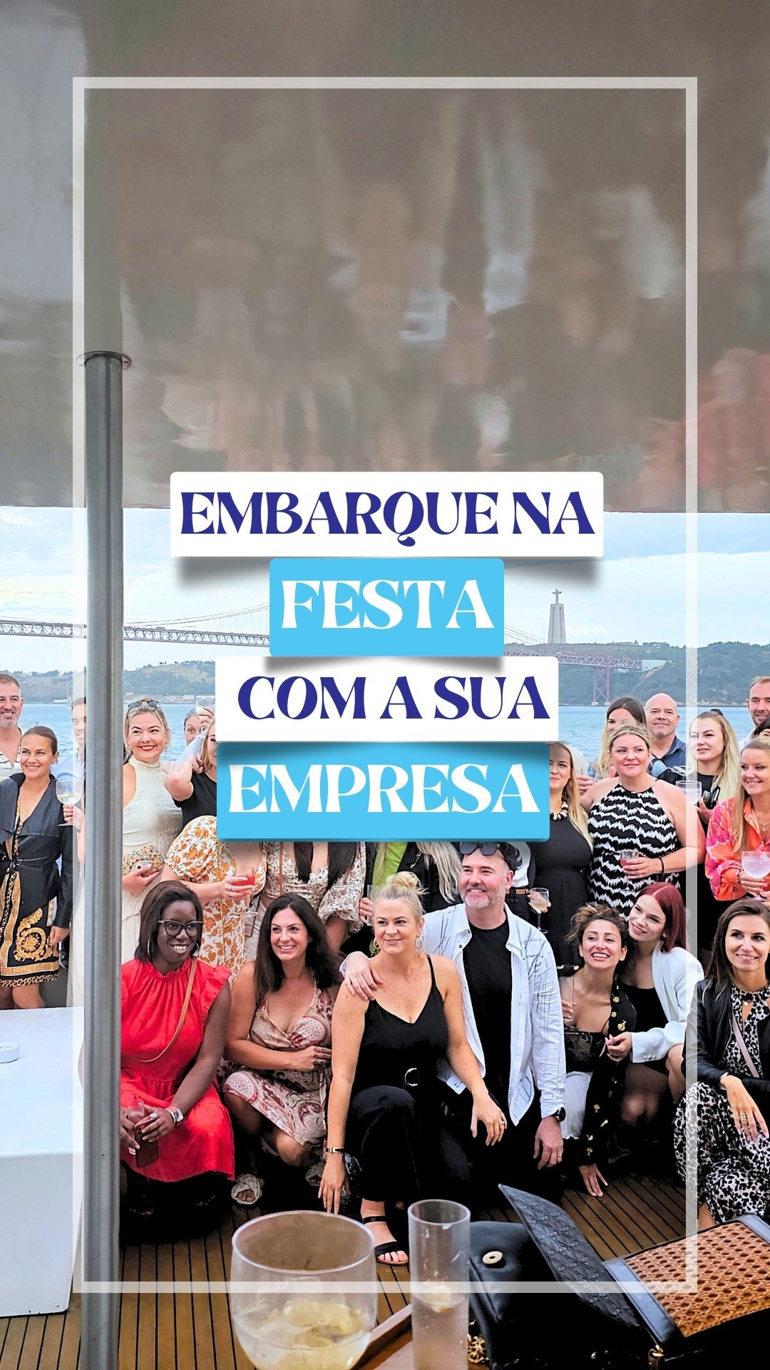 30 segundos de uma festa que foi mais um grande sucesso! 🤩

Uma atmosfera festiva e descontraída, perfeita para comemorar as conquistas empresariais e criar verdadeiras memórias para os seus colaboradores.

Transforme a sua ideia em realidade. Entre em contato connosco e solicite um orçamento personalizado! 🙌

#boatparty #party #boatpartys #boatpartyvibes #boatpartylisbon