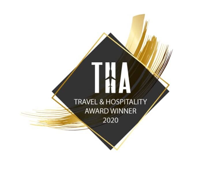 Logotipo Conquista do Travel & Hospitality Award 2020