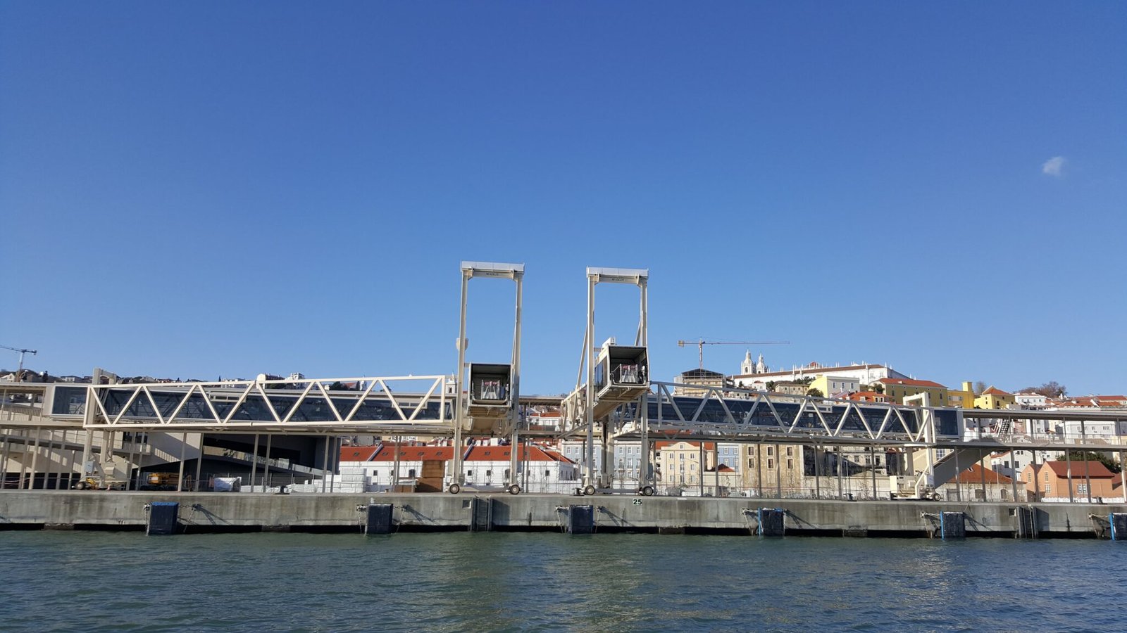 Detail of the Lisbon Cruise Terminal