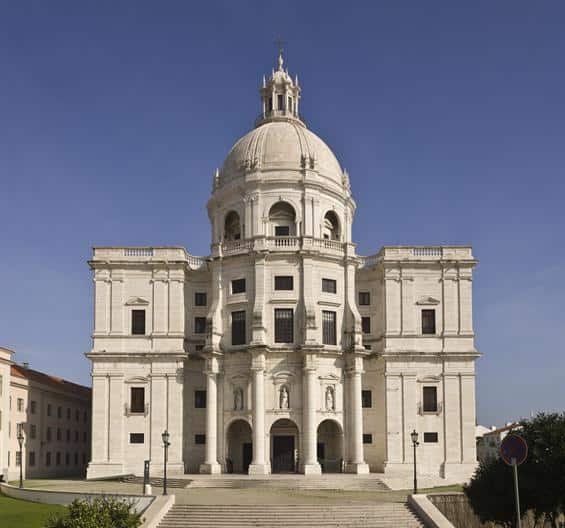 Main facade of the National Pantheon