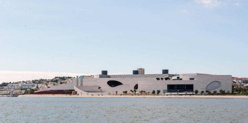 Champalimaud Foundation seen from the Tagus River