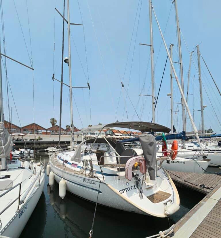 Spritz en la Marina de Santo Amaro