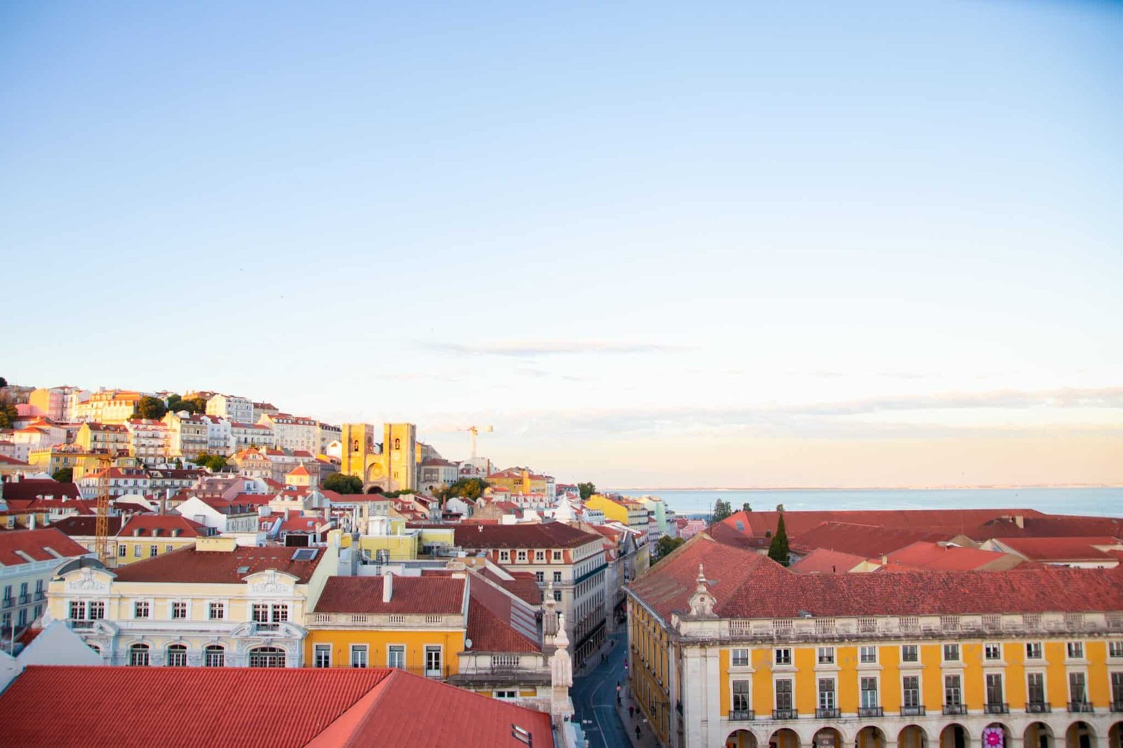View from the Arco do Triunfo Observatory