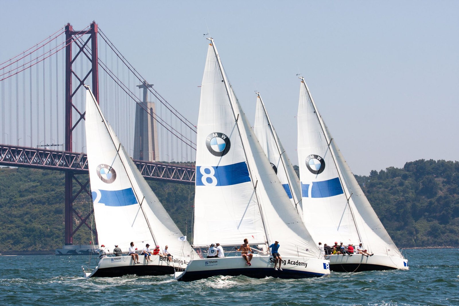Regata no rio Tejo