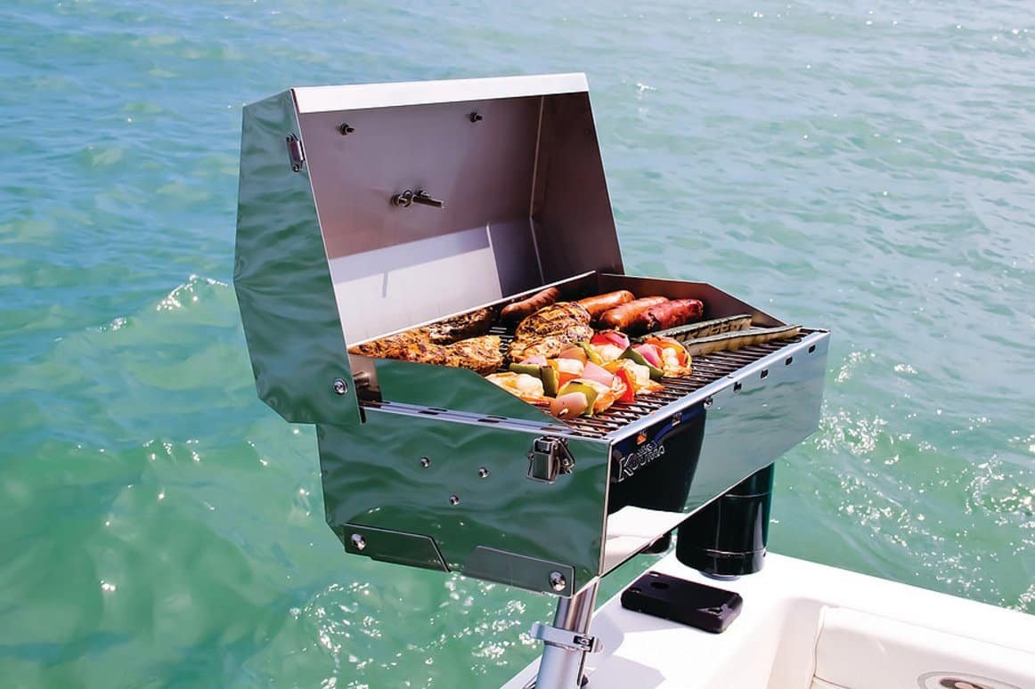 Barbacoa a bordo