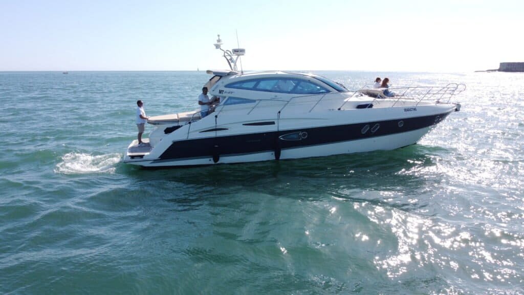 Lisbon Sight Sailing offers unique moments with this premium boat.
