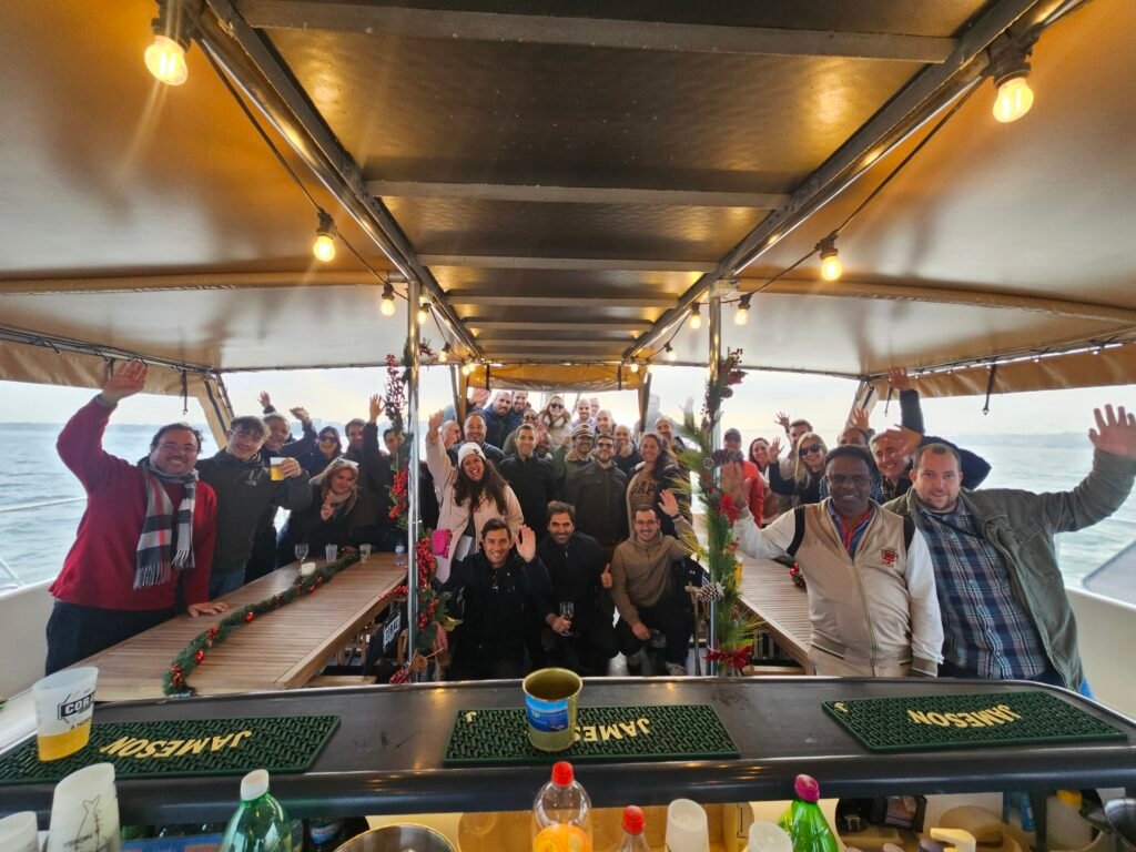 Mais um final de projeto celebrado no Rio Tejo, em Lisboa