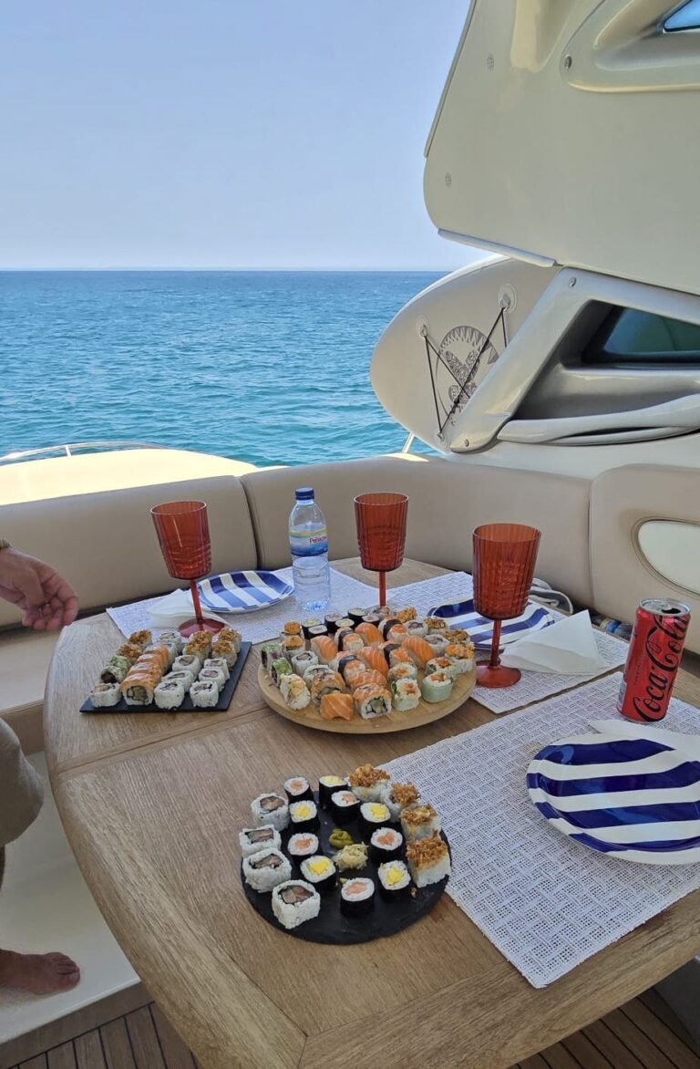 Sushi on board